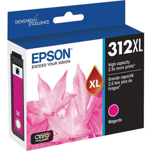Epson T312XL Tinta Magenta Claria Photo HD para Impresora 830 Páginas