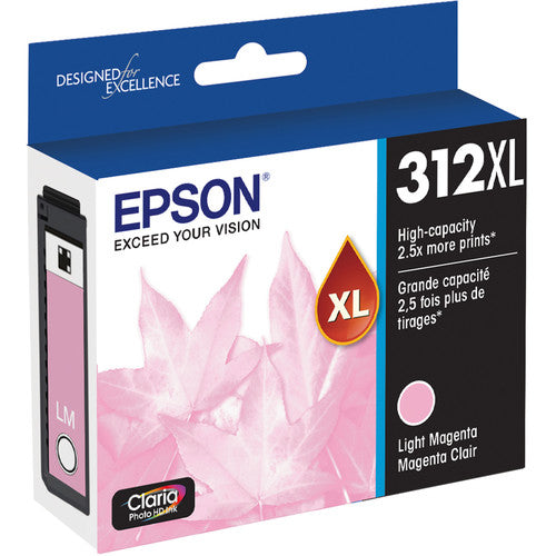 Epson T312XL Cartucho de Tinta Foto HD Magenta Claro 830 Páginas
