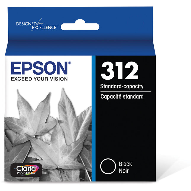 Epson T312 Negro Cartucho de Tinta Claria Photo HD 240 Páginas Sensormatic