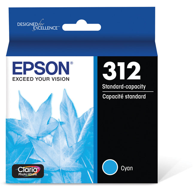 Epson T312 Cartucho de Tinta Foto HD Cyan Capacidad 360 Páginas