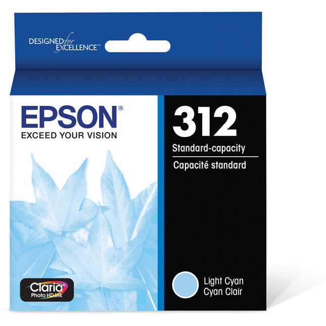 Epson T312 Light Cyan Cartucho de Tinta Claria Photo HD 360 Páginas