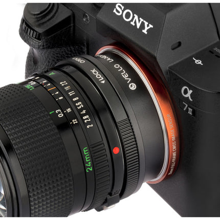 Vello Adaptador de Lentes Canon FD a Sony E-Mount con Enfoque Infinito