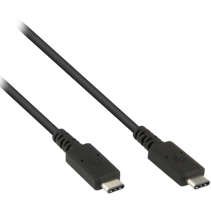 Pearstone Cable USB 2.0 Tipo-C 6 pies Negro 5A 480 Mb/s