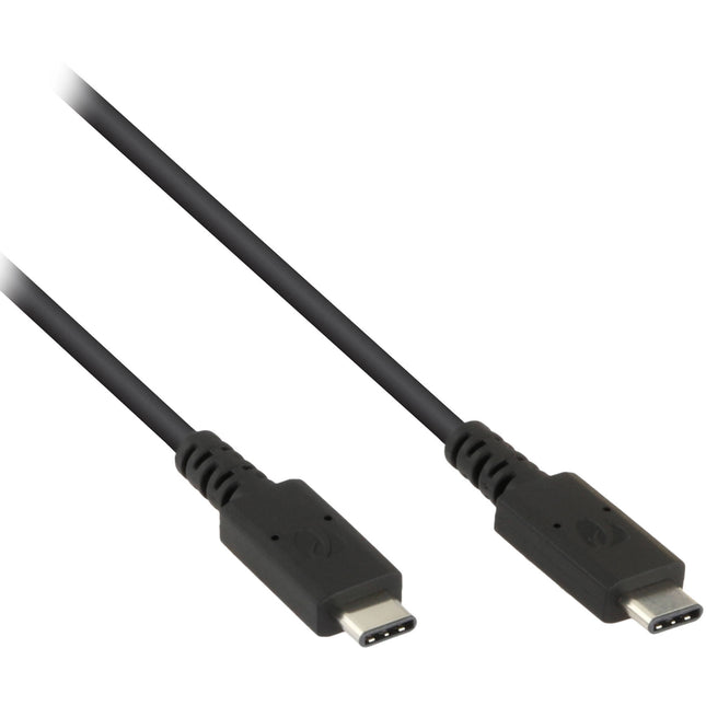 Pearstone Cable USB 2.0 Tipo-C 6 pies Negro 5A 480 Mb/s