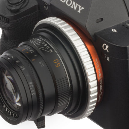 Vello Leica M Adaptador de Lente para Sony E con Macro y Enfoque Helicoidal