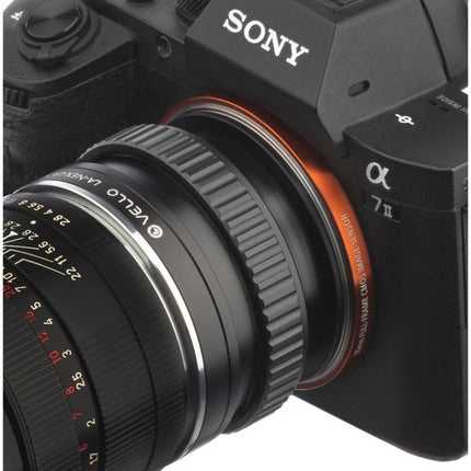 Vello Leica R Adaptador de Lente a Sony E-Mount con Enfoque Macro Helicoidal
