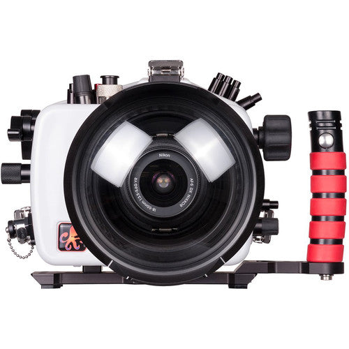 Ikelite 200DL Carcasa Subacuática para Nikon D850 Profundidad 60m Controles Mecánicos