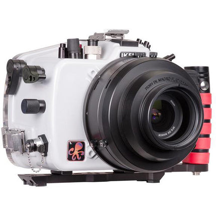 Ikelite 200DL Carcasa Subacuática para Nikon D850 Profundidad 60m Controles Mecánicos