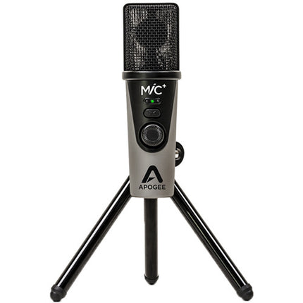 Apogee Electronics MiC Plus Micrófono USB Condensador Cardioide 96 kHz 24-Bit con Trípode