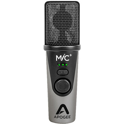 Apogee Electronics MiC Plus Micrófono USB Condensador Cardioide 96 kHz 24-Bit con Trípode