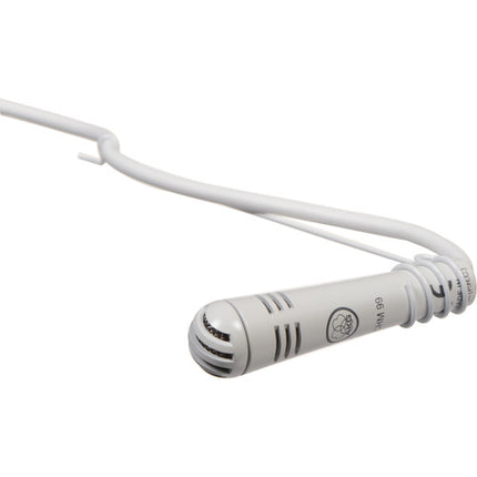 AKG CHM 99 Micrófono Colgante Blanco Patrón Cardioide Cable 10m