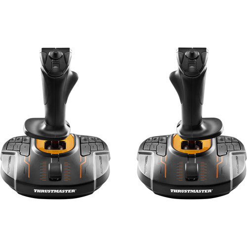 Thrustmaster T.16000M FCS Space Sim Duo Palancas de Vuelo Ambidiestras 16 Botones 4 Ejes