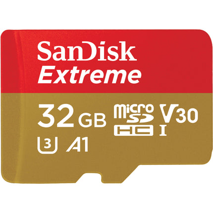 SanDisk 32GB Extreme UHS-I microSDHC Tarjeta de Memoria 100MBs Velocidad y Adaptador SD
