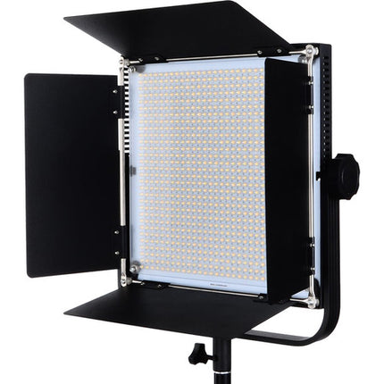 Bescor FP-900 Kit de Iluminación LED Bi-Color 2 Luces con Batería 90+ CRI