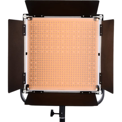 Bescor FP-900 Kit de Iluminación LED Bi-Color 2 Luces con Batería 90+ CRI