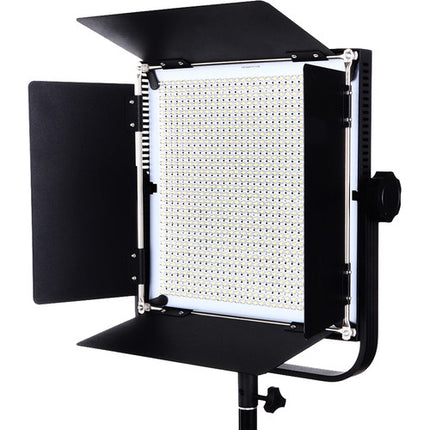 Bescor FP-900 Kit de Iluminación LED Bi-Color 2 Luces con Batería 90+ CRI