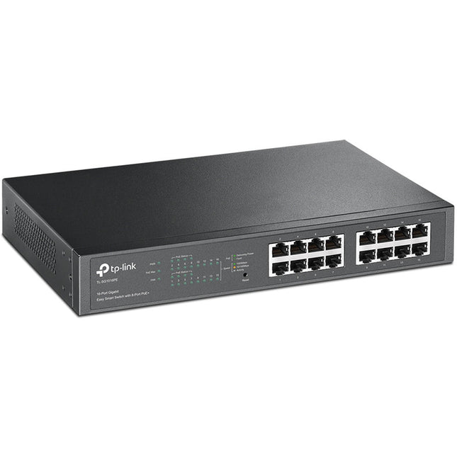 TP-Link TL-SG1016PE Switch Gestionado 16 Puertos Gigabit 8 PoE+ 32 Gb/s