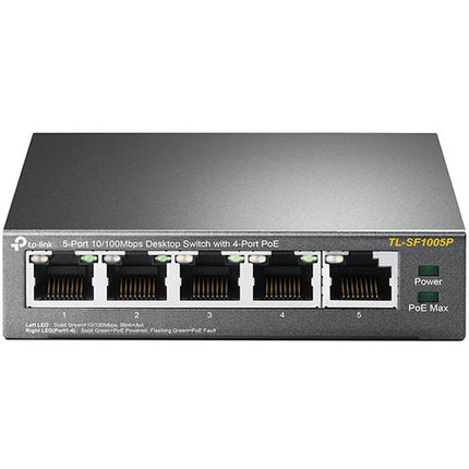 TP-Link TL-SF1005P Switch No Gestionado 5 Puertos 10/100 Mb/s 67W PoE