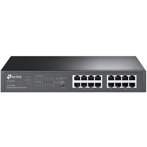 TP-Link TL-SG1016PE Switch Gestionado 16 Puertos Gigabit 8 PoE+ 32 Gb/s