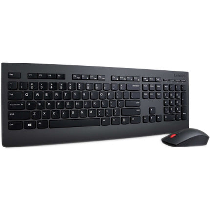 Lenovo Combo Kit Teclado y Ratón Inalámbricos Sensor Laser 1600 dpi