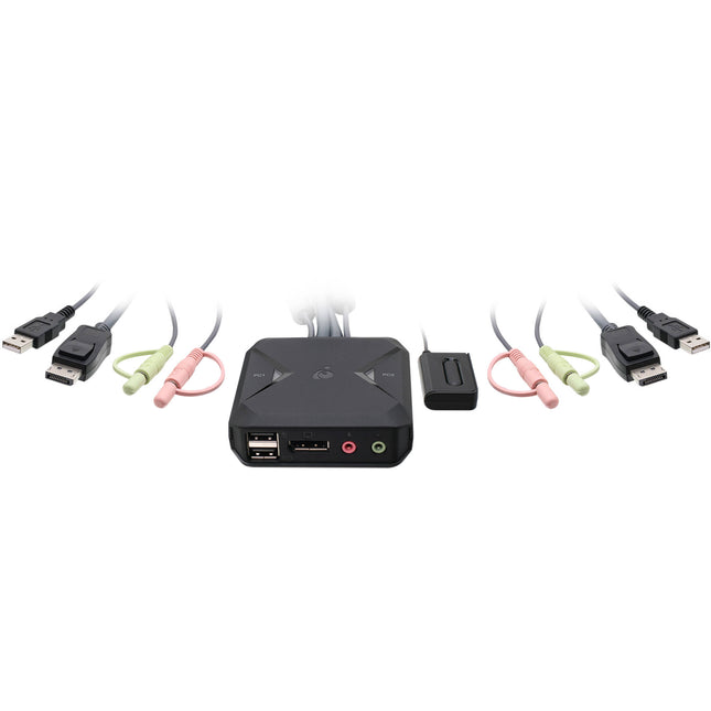 IOGEAR 2-Port USB DisplayPort Switch KVM Resolución 4K 4096x2160