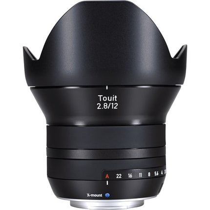 ZEISS Touit 12mm f/2.8 objetivo para FUJIFILM X apertura f/2.8-22 y motor DC autofocus