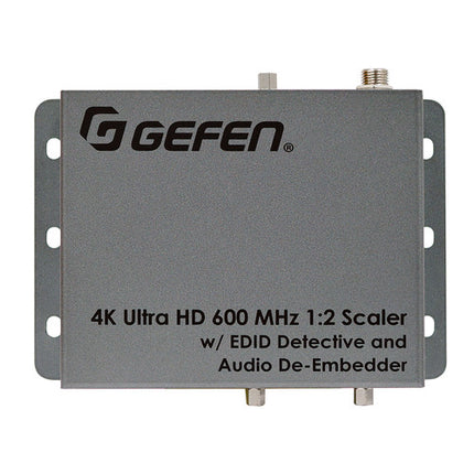 Gefen UHD 4K 600 MHz Escalador HDMI 1x Entrada 2x Salida con EDID y Audio De-Embedder