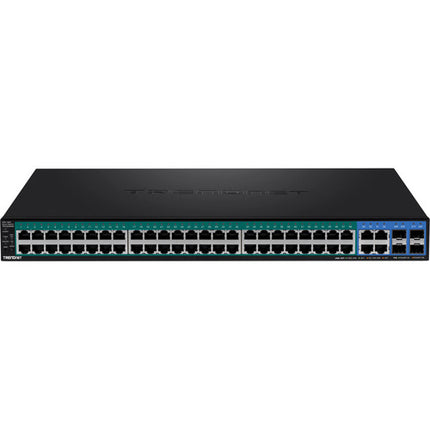 TRENDnet TPE-5048WS Switch de Red Gestionado Gigabit 48 Puertos PoE+ 740W Rackmount