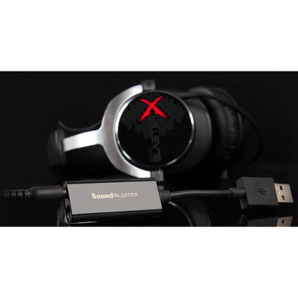 Creative Labs Sound Blaster PLAY! 3 Tarjeta de Sonido Externa y Amplificador USB DAC 24-Bit 96 kHz