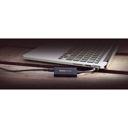Creative Labs Sound Blaster PLAY! 3 Tarjeta de Sonido Externa y Amplificador USB DAC 24-Bit 96 kHz