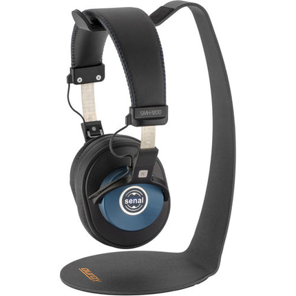 Auray HPDS-B Soporte de escritorio para auriculares negro estable y robusto