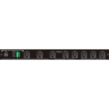 ART PS8-II Power Sequenciador de 9 Salidas con Protección Contra Picos y Retraso 0.5-2 Segundos