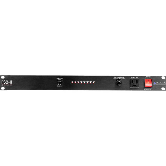 ART PS8-II Power Sequenciador de 9 Salidas con Protección Contra Picos y Retraso 0.5-2 Segundos