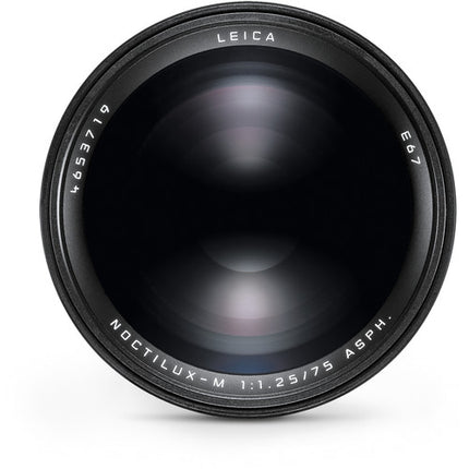 Leica Noctilux-M 75mm f/1.25 ASPH Lente Full Frame con Parasol Extensible
