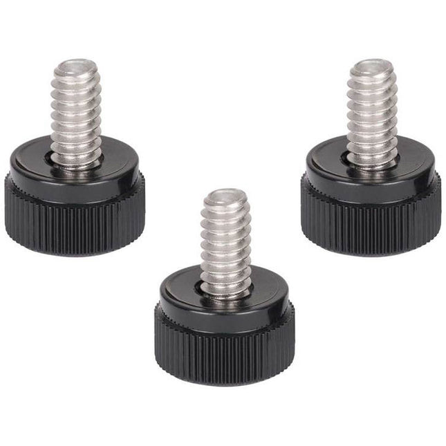 Ikelite DLM Tornillos de Pulgar para Puerto de Lentes Set de 3