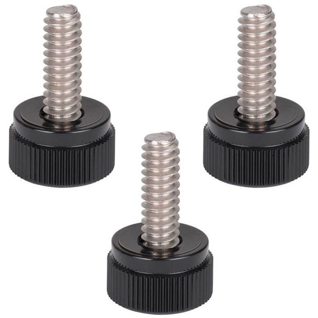 Ikelite DL Tornillos de Pulgar para Puerto de Lentes Set de 3
