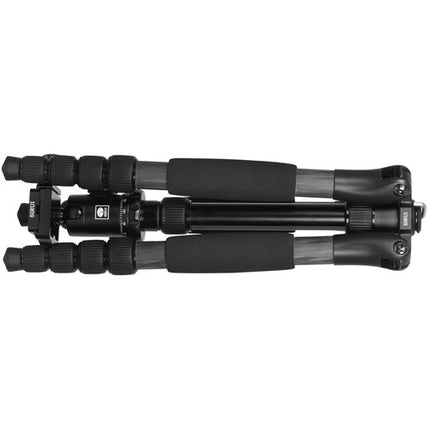 Sirui A1205 Trípode de Fibra de Carbono con Cabezal Bola Y-11 55 cm 10.2 a 55.1 pulgadas altura