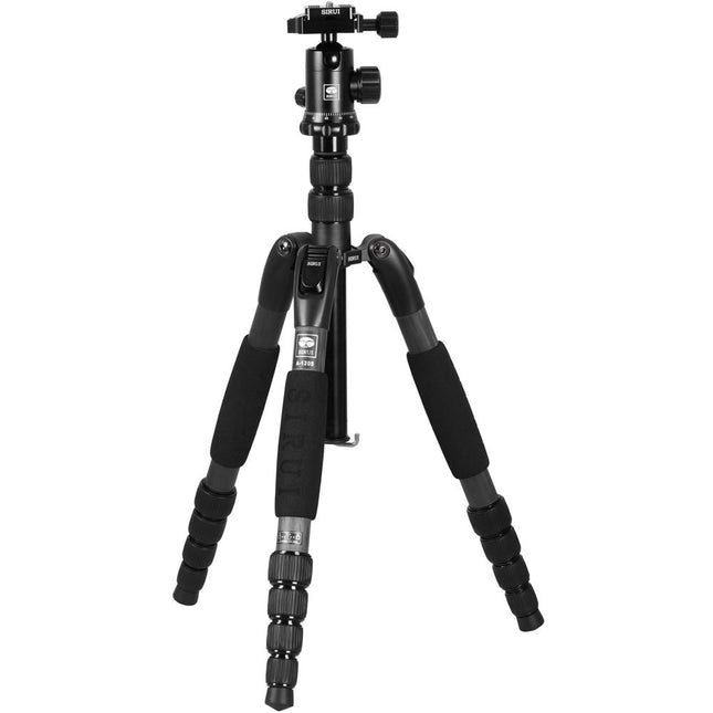 Sirui A1205 Trípode de Fibra de Carbono con Cabezal Bola Y-11 55 cm 10.2 a 55.1 pulgadas altura