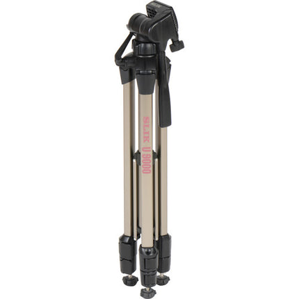 SLIK U9000 Trípode con Cabezal Pan y Tilt Capacidad 2 Kg Altura 150 cm