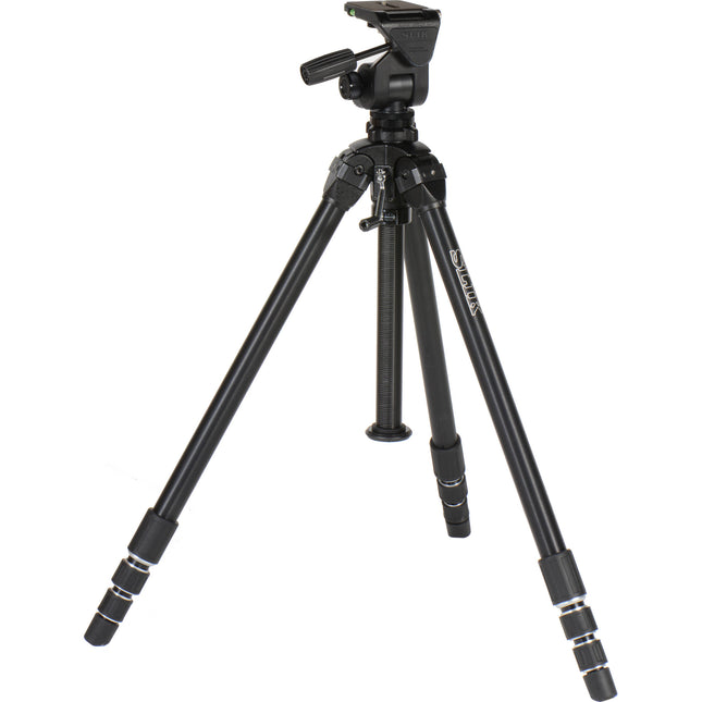 SLIK Professional 4 Trípode Profesional con Cabezal 3 Vías SH-909 Altura Máxima 254 cm Capacidad 12 kg