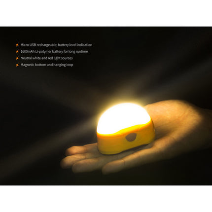 Fenix CL20R Linterna Camping Recargable 300 Lúmenes Batería 1600mAh