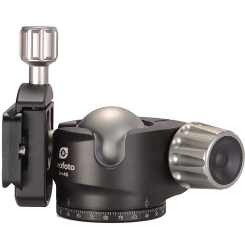 Leofoto LH-40 Cabezal Bola Perfil Bajo con Placa Rápida Capacidad 44.1 lb Altura 2.7"