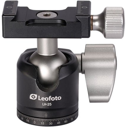Leofoto LH-25 Mini Cabezal Esférico 13.23 lb 2.6" con Plato Rápido