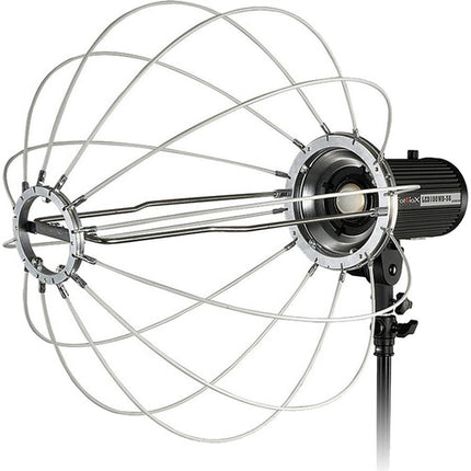 FotodioX Lantern Globe Softbox 66 cm Tela Plateada Resistente al Calor Profoto Speed Ring