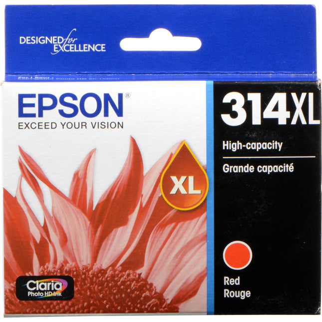 Epson T314XL Cartucho de Tinta Rojo Claria Photo HD 830 Páginas