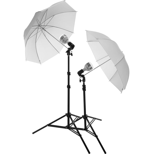 Impact Kit de Luz para Retrato con Soporte 6 Pies Lámpara LED 60W Paraguas Translucido 33 Pulgadas