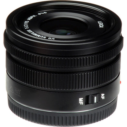 Panasonic Leica DG Summilux 15mm f1.7 ASPH Lente Micro Cuatro Tercios Apertura f1.7-16