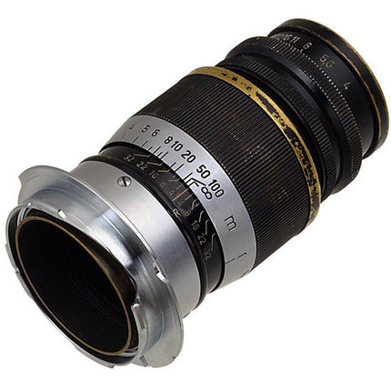 Adaptador FotodioX M39 a Cámara Leica M con líneas de marco 35mm 135mm y enfoque infinito