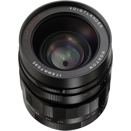 Voigtlander Nokton 17.5mm f0.95 Objetivo Gran Angular Micro Cuatro Tercios 10 Láminas Bokeh