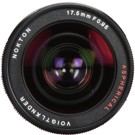 Voigtlander Nokton 17.5mm f0.95 Objetivo Gran Angular Micro Cuatro Tercios 10 Láminas Bokeh